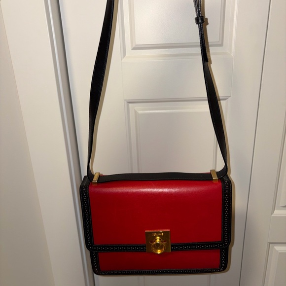 Celine Handbags - Vintage Celine Box Leather Bag